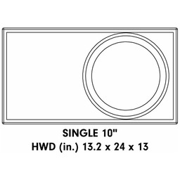 DD Audio LE510.1-D2